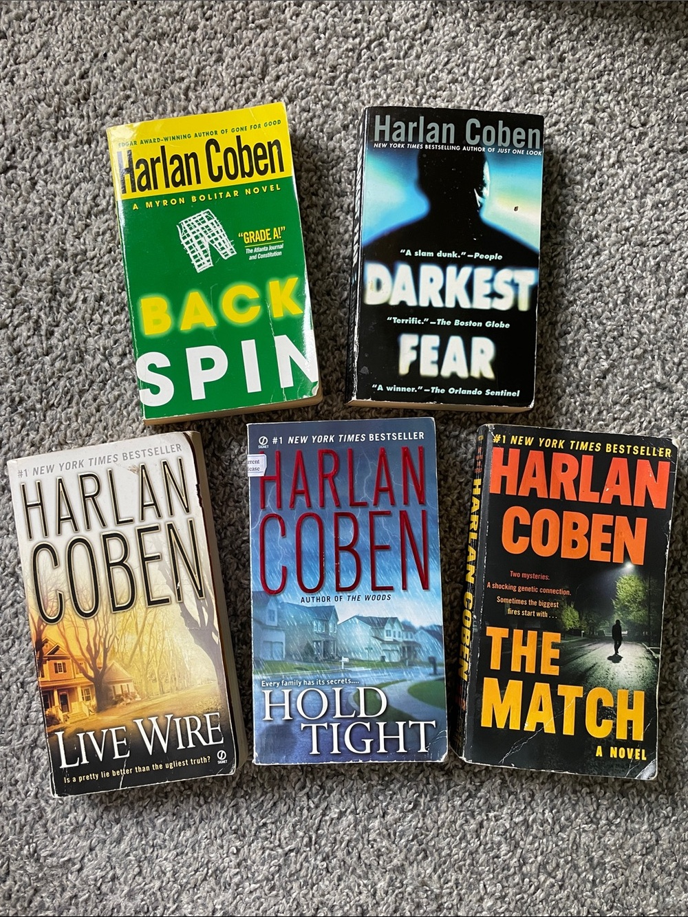 Harlan Coben Paperback Bundle